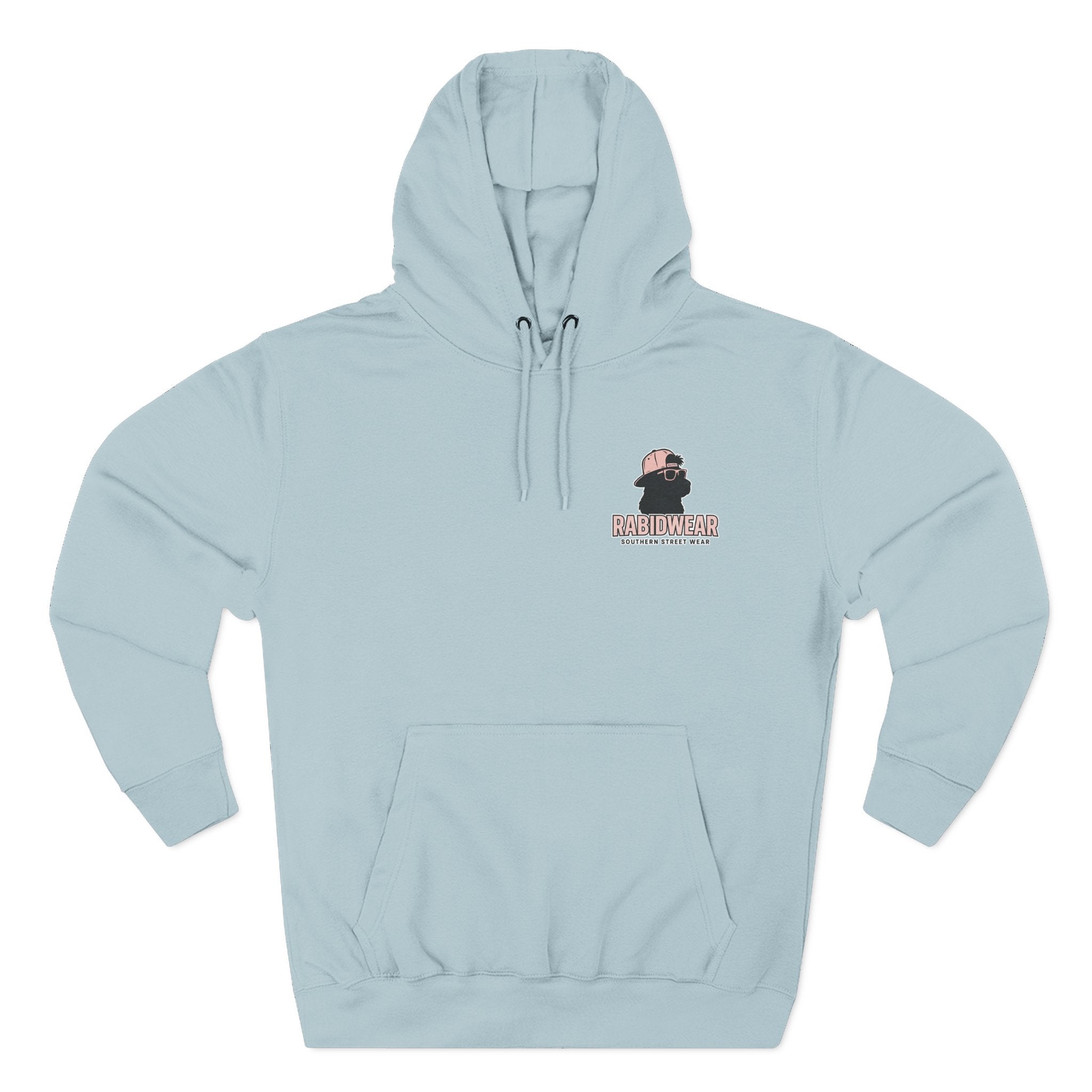 RabidDawg logo-Pink Hoodie